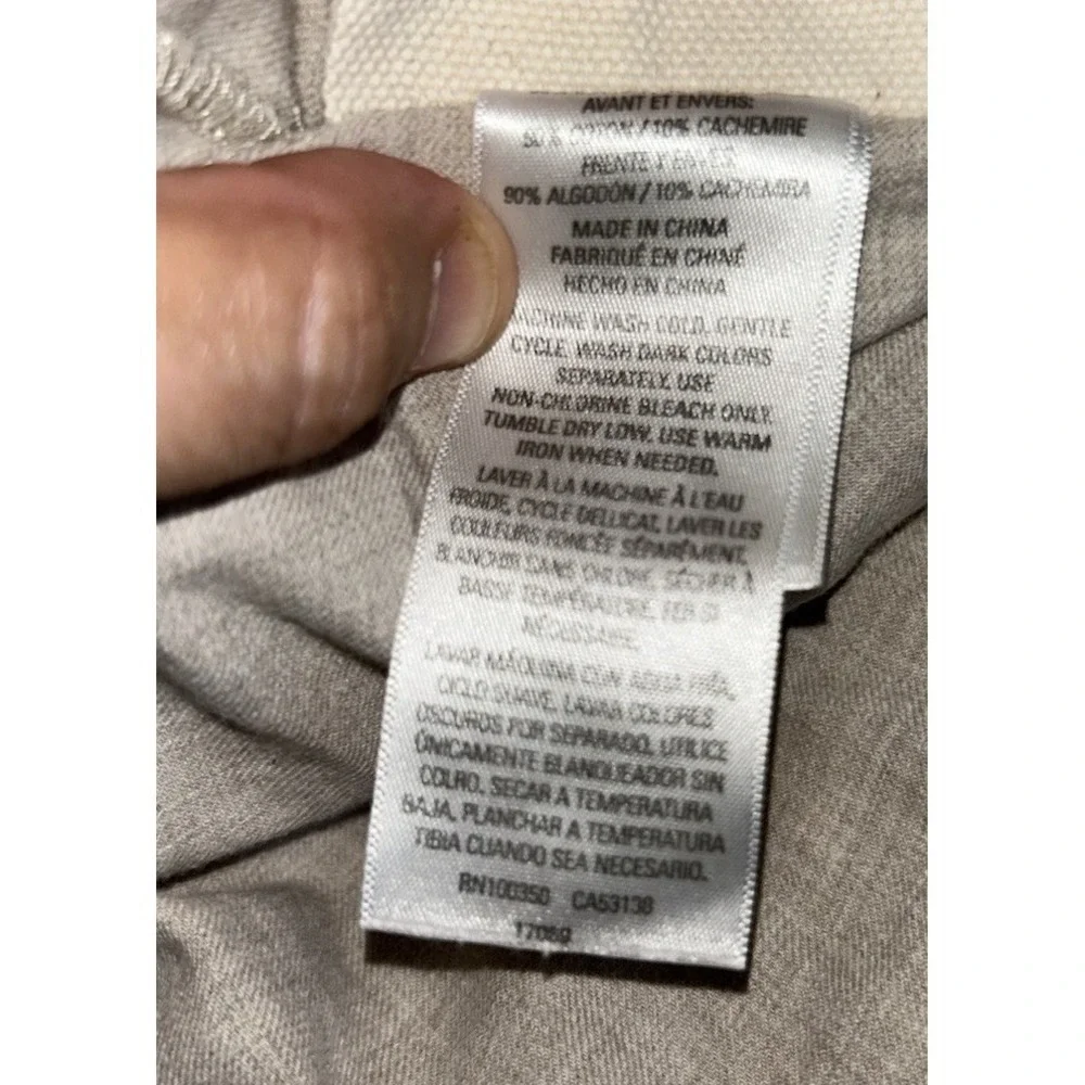 wamsutta king duvet cashmere & cotton blend